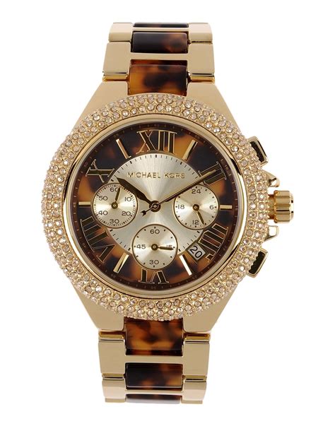 michael kors brown gold watch|Michael Kors gold watch price.